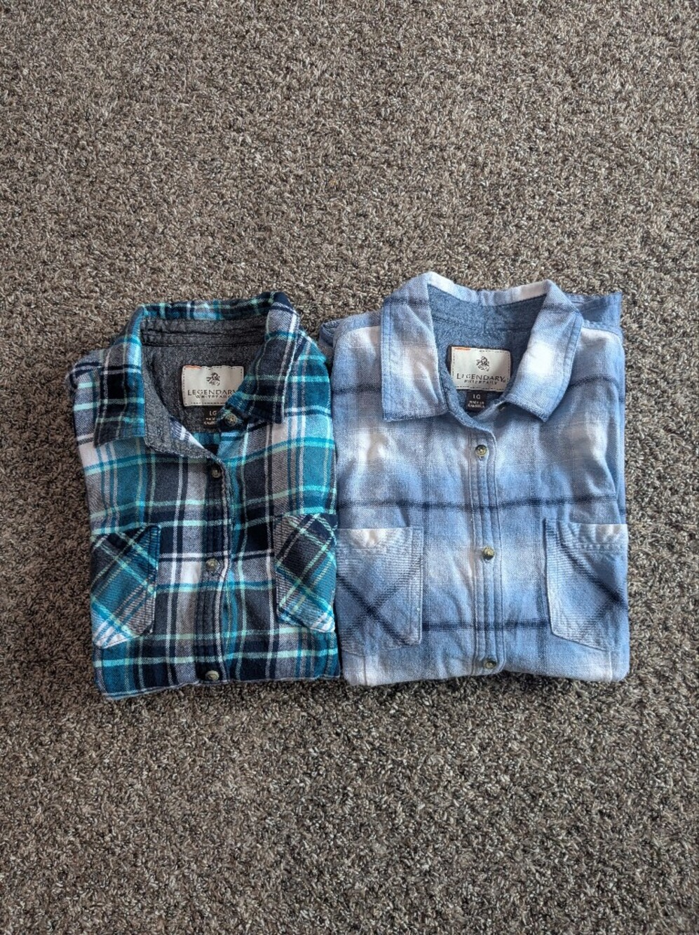 Legendary Whitetails Button Down Flannel Shirts Bundle Size Large